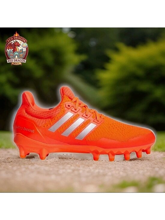 Adidas UltraBoost Football Cleats Solar Red Orange JP7411 - Men\'s Size 11.5 main image 10